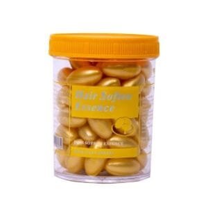 Revitalize Your Mane: 60 Soft Gel Capsules of Vitamin E Animated Hair Treatment Soften Essence