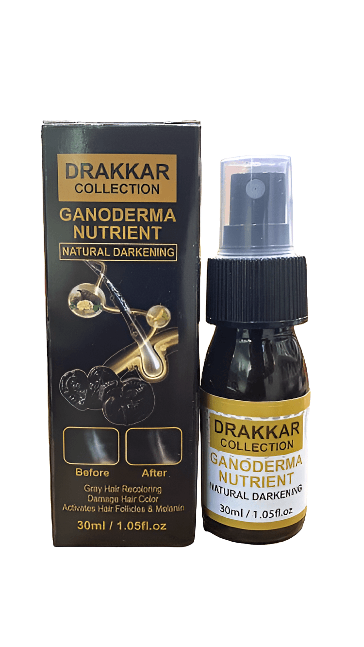 Hair Care Deal Havelyn Hair Food Oil | Derma Roller 540 Titanium Needle | Anti-greying Hair Serum , Drakkar Hair Capped Bottle Organic Ganoderma for Men & Women - Image 6