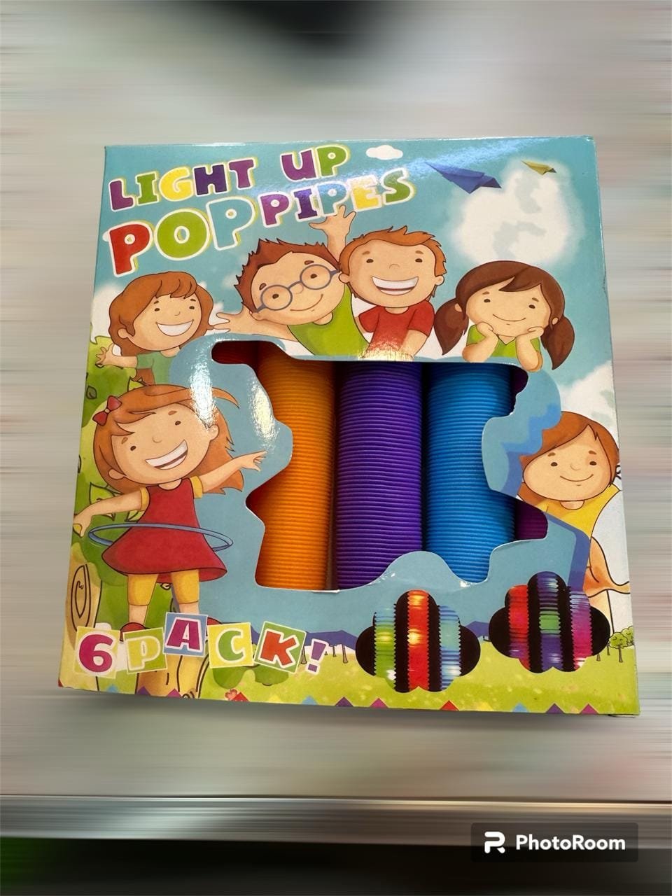 Sensory Toys Led per Tube Fidget Toy Top 21*2.9cm Stress And Anxiety Relief Pipe Kids Learning Tools Bunmo Tubes .. 6 pcs pack - Image 13