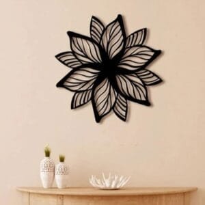Wooden flower  | Wall hanging decorations
