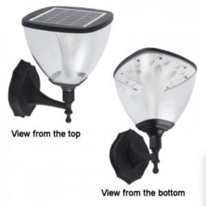 LED – SOLAR LIGHT WITH SENSOR – VARIABLE COLOUR TEMPERATURE – BLACKSOLAR LAMPS MUST BE INSTALLED OUTDOORS IN DIRECT SUNLIGHT.