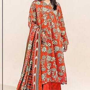 Taana Baana  Lawn | Unstitched Collection 3 PIECES Casual Wear| Summer 24