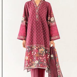 Taana Baana  Lawn | Unstitched Collection 3 PIECES Casual Wear| Summer 24