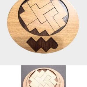 Diiffcult Puzzle for Adults -Cracked Egg Wood Puzzle