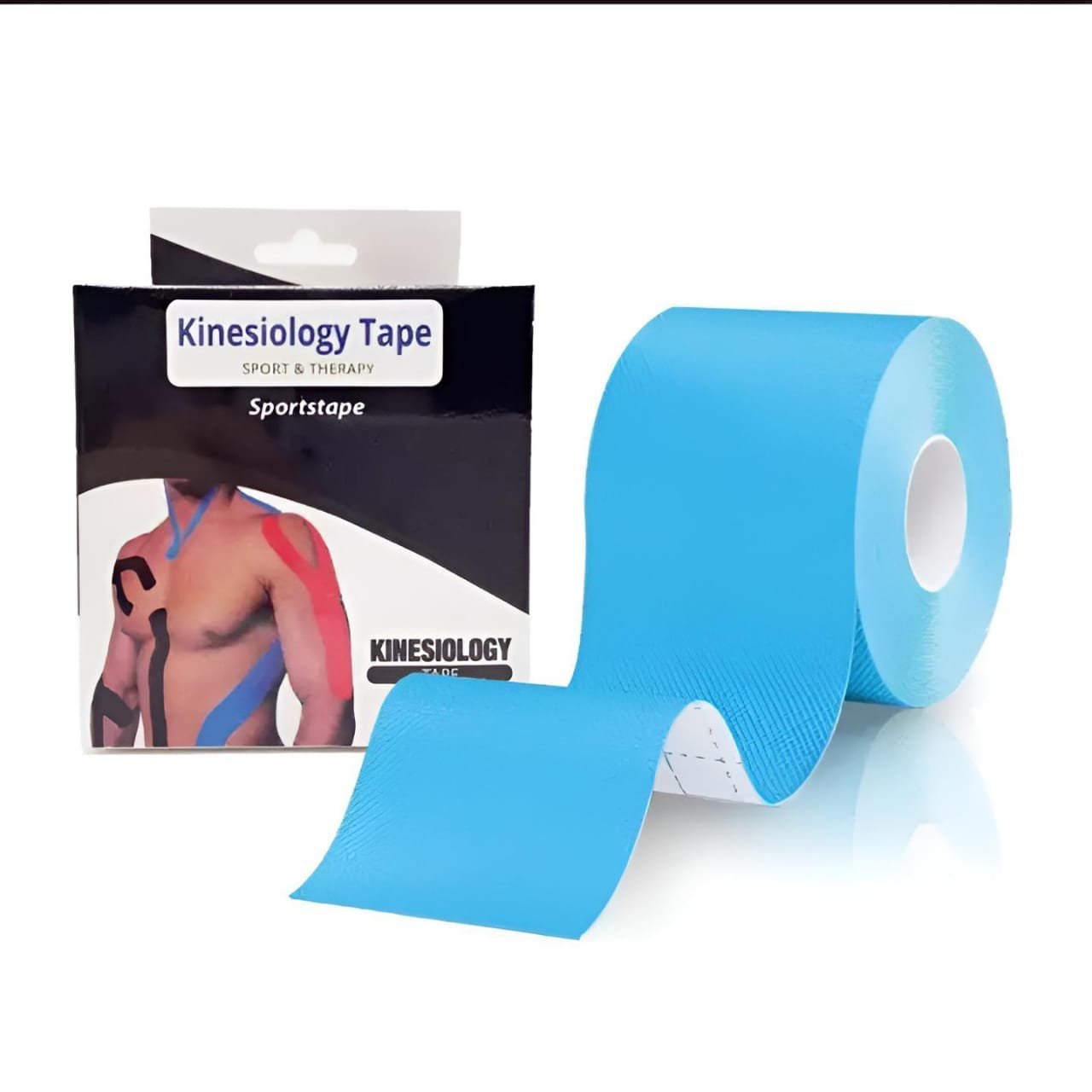 Kinesiology Tape Muscle Bandage Sports Cotton Elastic Adhesive Strain Injury Tape Knee Muscle Pain Relief Stickers (Random Colors) - Image 4