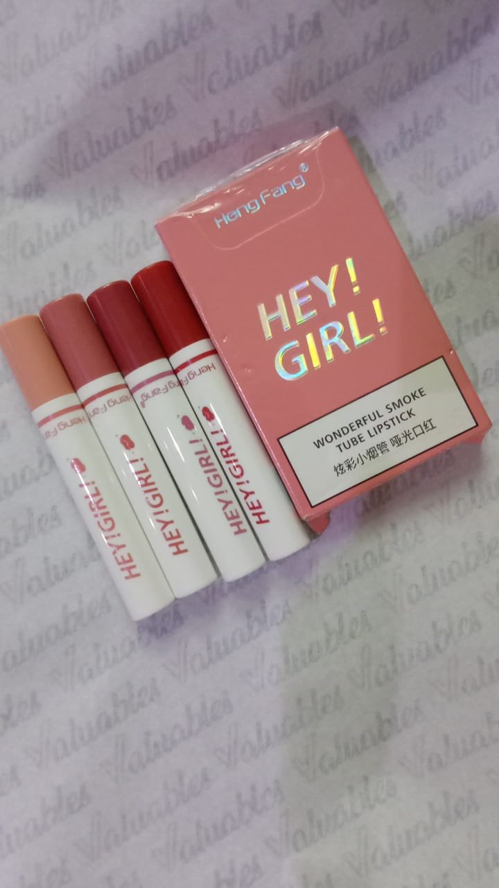 Heng Fang HEY GIRL Matte Wonderful Smoke Tube Lipstick - Image 2