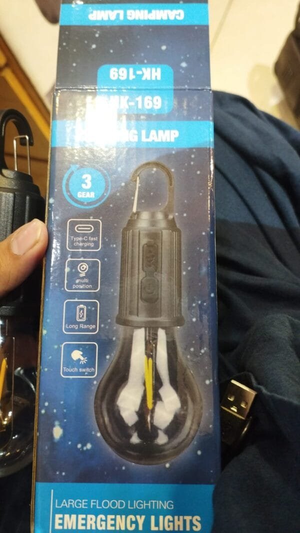 LED Rechargeable Bulb 2-8 Hours Backup - Image 3