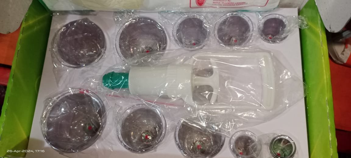 Hijama Special 10 in 1 Kit Imported Green Kit - Image 6