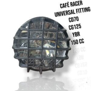 Round 4x4 style headlight universal motorcycle