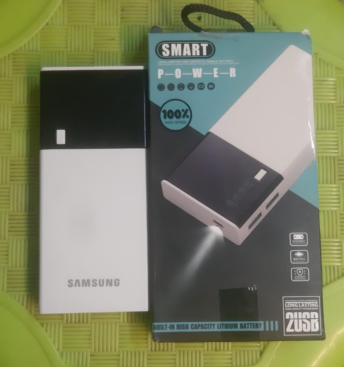 Samsung 18650 battery powerbank 10000mah complete ( random color ) - Image 3