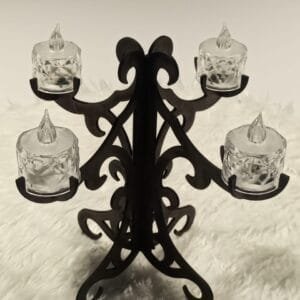 Candle Holder Vintage Style Candle Stand for Dining Room Decoration Wedding Home Decor Candlestick