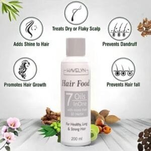 Hair Food Oil - 200ml | Enhance Your Beauty with Healthier, Stronger Hair | Hair Fall