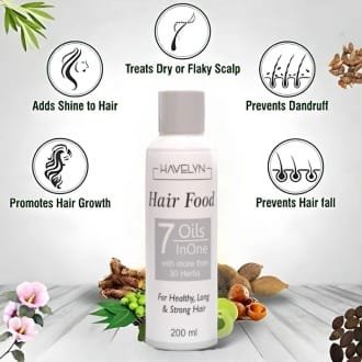 Hair Food Oil - 200ml | Enhance Your Beauty with Healthier, Stronger Hair | Hair Fall