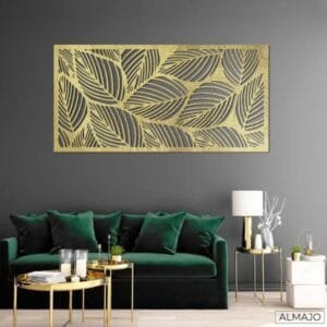 Leafs wall art Wall Decoration, Scene Decoration, Room Decoration, Suitable For Home Living Room Bedroom