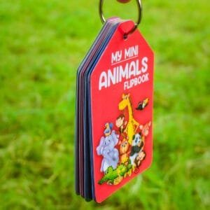 My Mini Animal Learning Flipbook | educational Cards for Kids Pre Elementory | Baby Learning Toys Kids Gift Pre-kindergarten