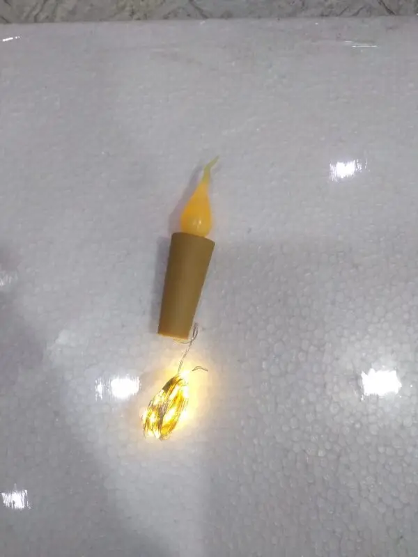 (Cork) LED Candle Crystal LED Strings Light - Image 6