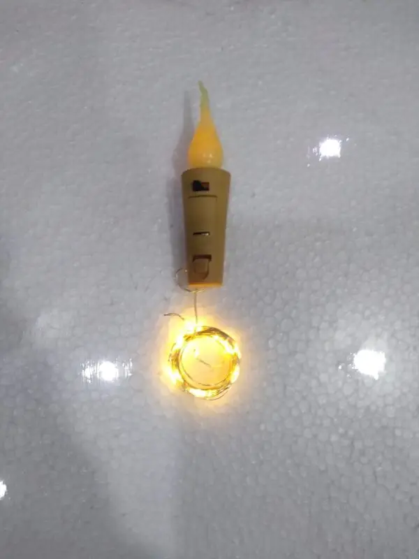 (Cork) LED Candle Crystal LED Strings Light - Image 7