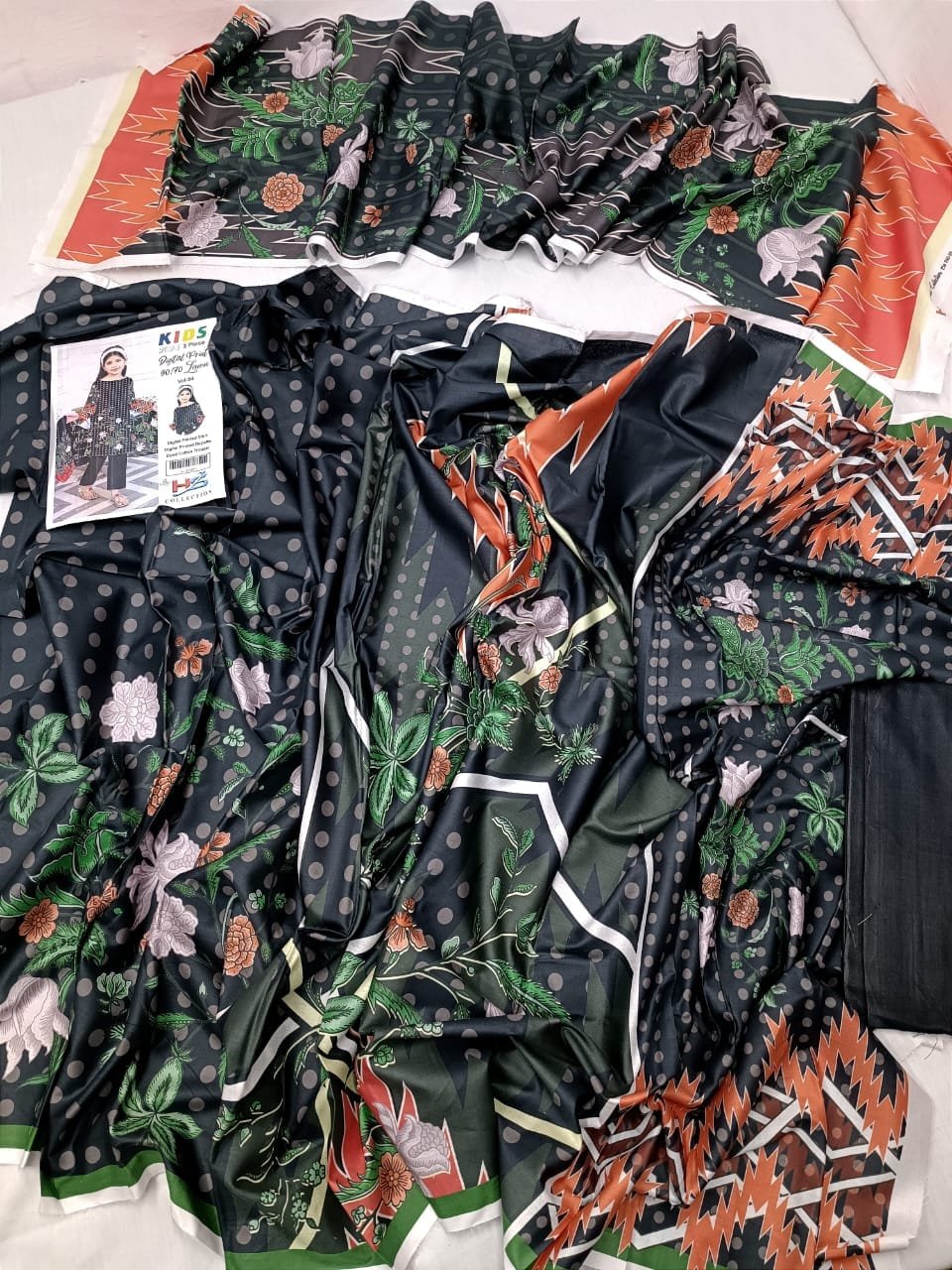 Kids Collection Vol 4 Digital Printed unstitched 3 Piece Lawn