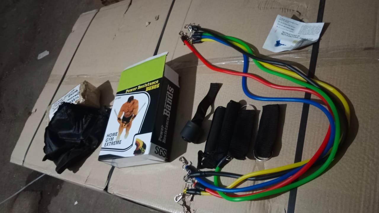 Power Exercise Resistance Band Set 5 in 1 Fitness Band Equipment for Men and Women - Image 2