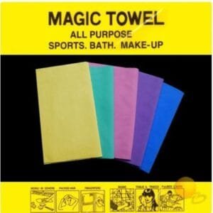 Magic Towel Magic Cloth Kitchen Cleaner Wet and Dry Sponge Cleaning Cloth (1pcs)