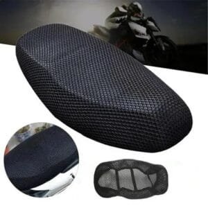 Universal motor bike motorcycle cool mesh 10mm XXL net design seat cover sunscreen cushion bike seat protector sun block heat insulation water rain proof mesh pad for all motorbikes