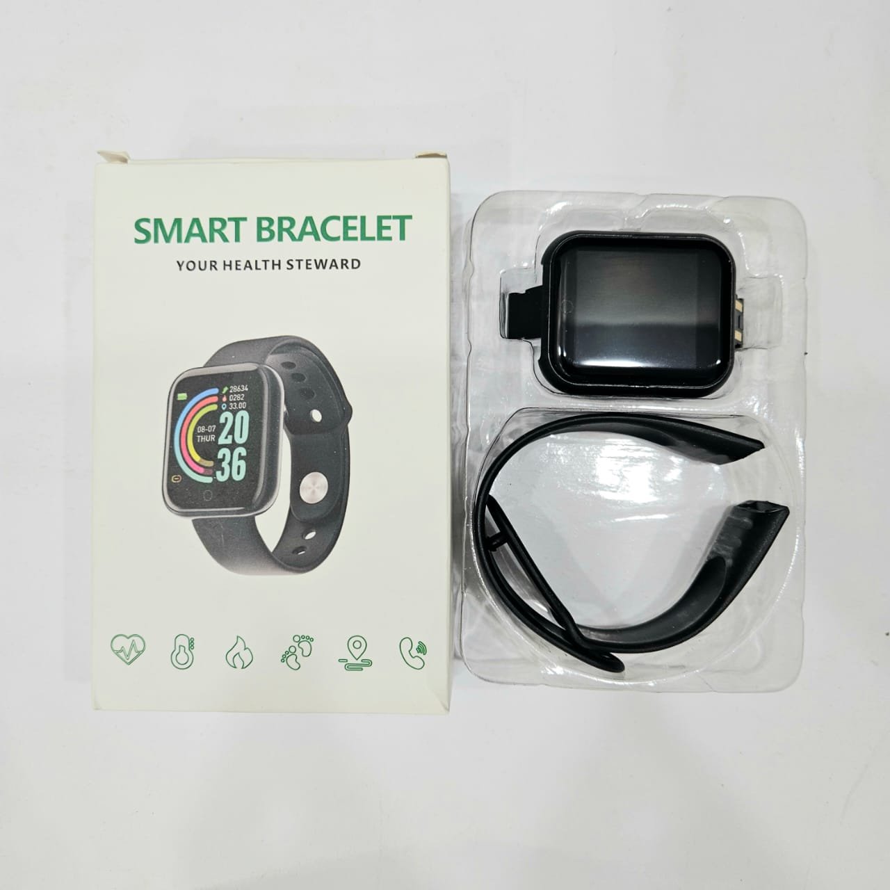 D20 Bluetooth Smart Band (Black)