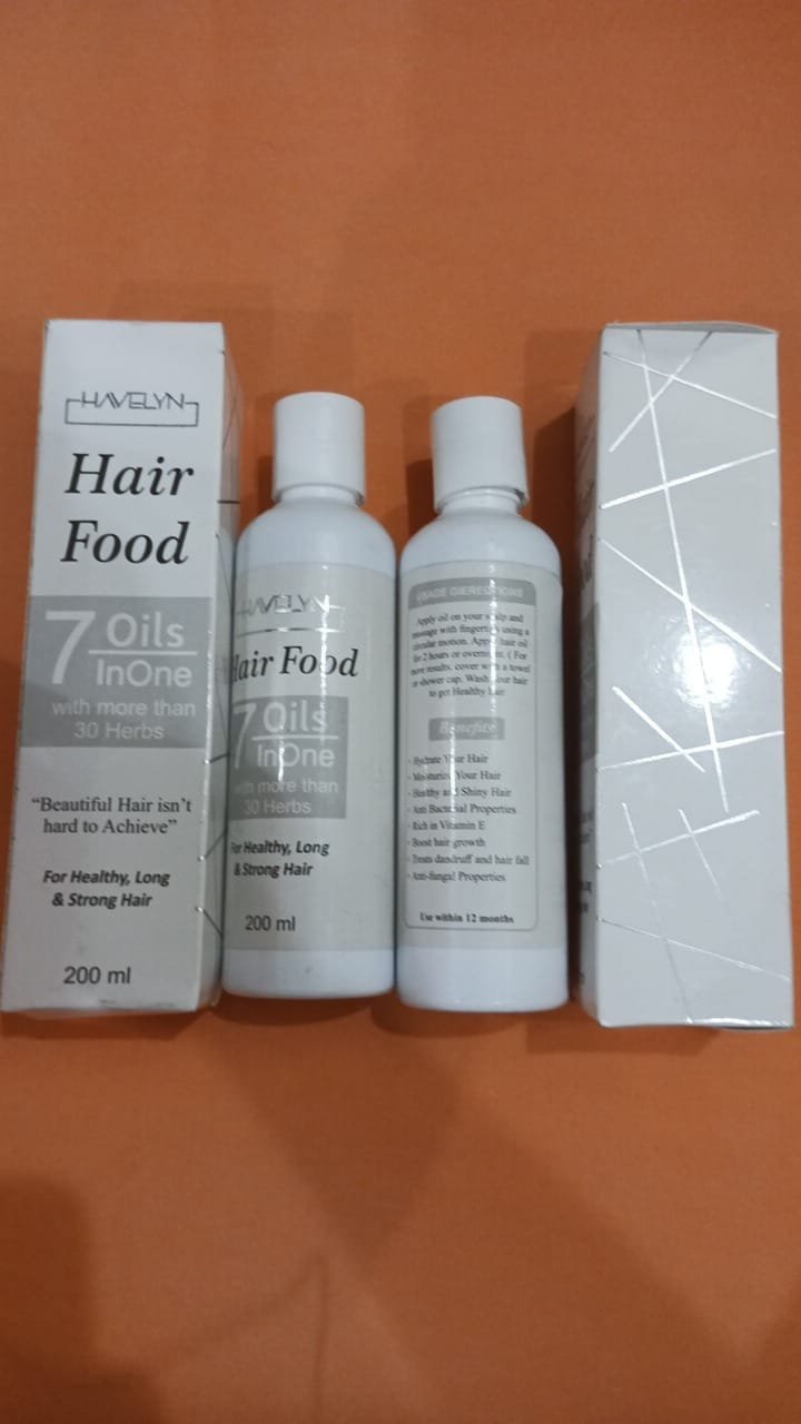 Hair Food Oil - 200ml | Enhance Your Beauty with Healthier, Stronger Hair | Hair Fall - Image 2