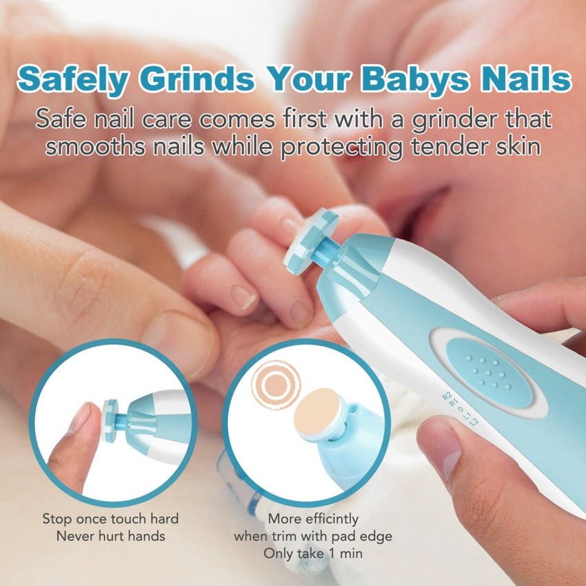 Electric Nail Clipper - Baby Nail Trimmer Clipper Set (random color) - Image 4