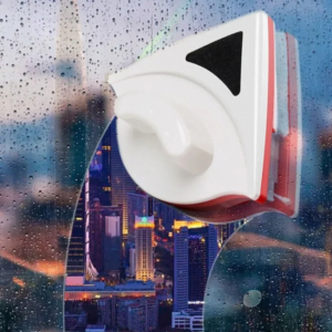 Magnetic Window Cleaner | Triangle Double Sided Magnetic Glass Cleaning Brush (random Color)