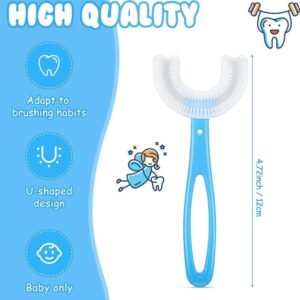 Big Size Baby Toothbrush Toddlers Teeth Cleaning Brush Kids U Shaped Toothbrush