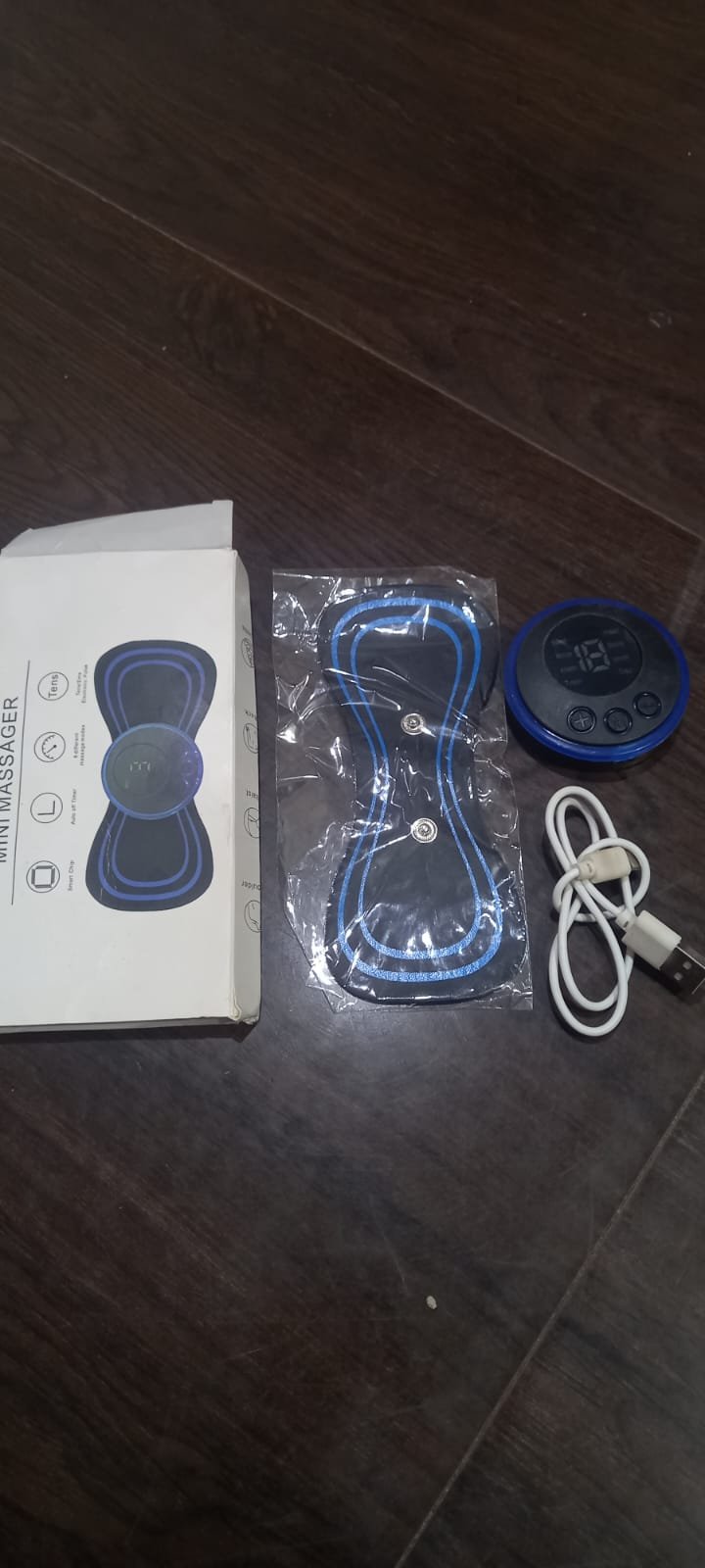 EMS Mini Body Massager Pulse Neck Pain Relief EMS Butterfly Body Massager Men & Women Butterfly Massager - Image 2