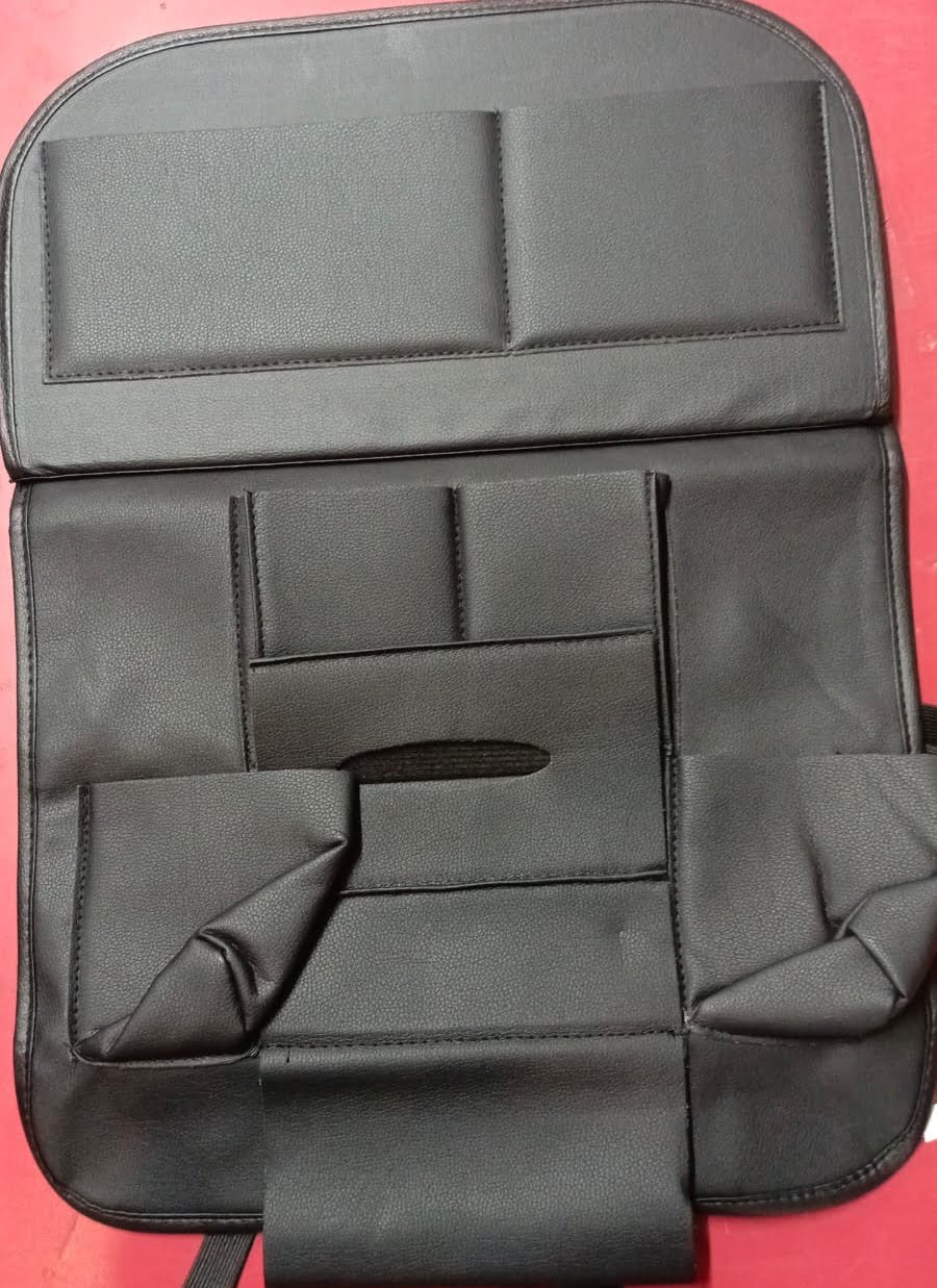 Car Seat Back Multi-Pocket Storage Bag Organizer Holder Accessory Universal Shop Easy - Image 2