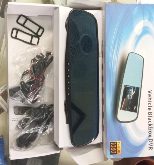 Full HD 1080P Dual Mirror Camera With 4.3 ″TFT LCD Crystal-Clear Recording Vehicle Blackbox DVR - Image 3
