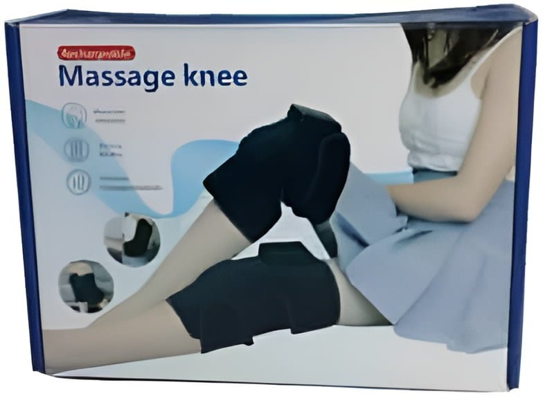 knee massager chargeable | Stress Relief Vibration Knee, Arm, Leg Massager Rechargeable Heating Pad, for Knee Pain Relief - Image 2