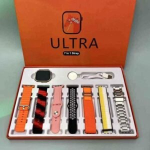 LAXASFIT 7 in 1 ultra LATEST MODEL SMART WATCH (Random Color)