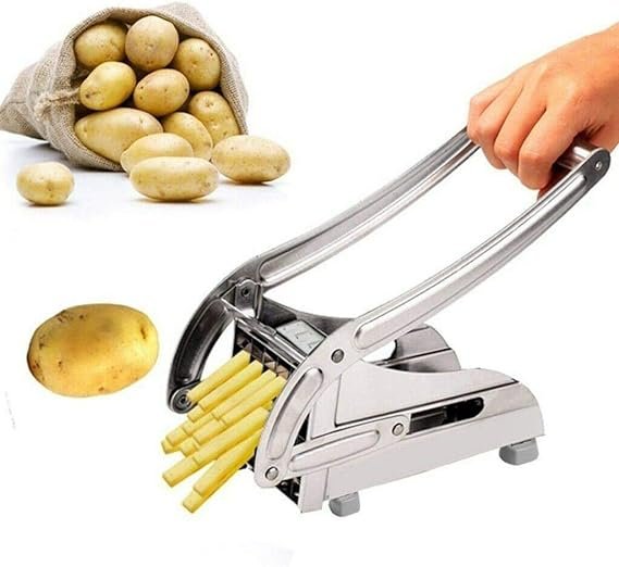 Stainless Steel Potato Chipper French Fries Cutting Machine for Carrot Cucumber Slicer Cutter Shredder - Image 2
