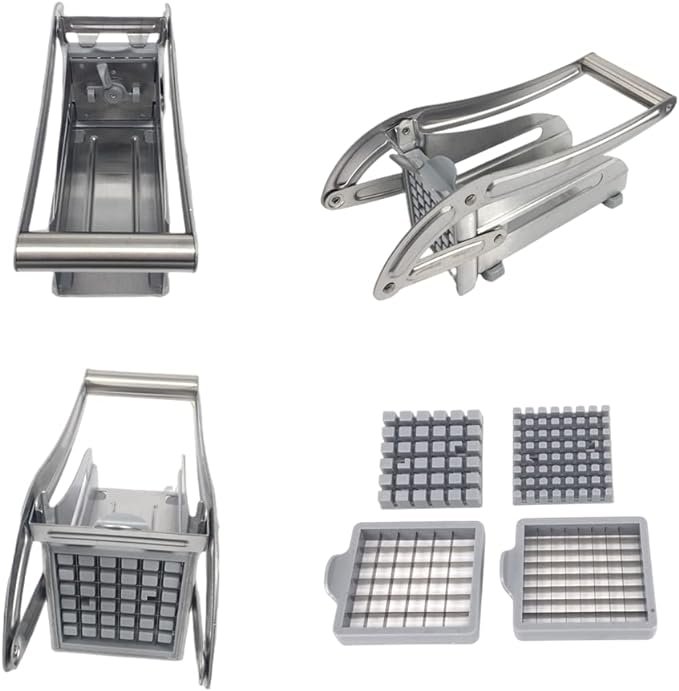 Stainless Steel Potato Chipper French Fries Cutting Machine for Carrot Cucumber Slicer Cutter Shredder - Image 4