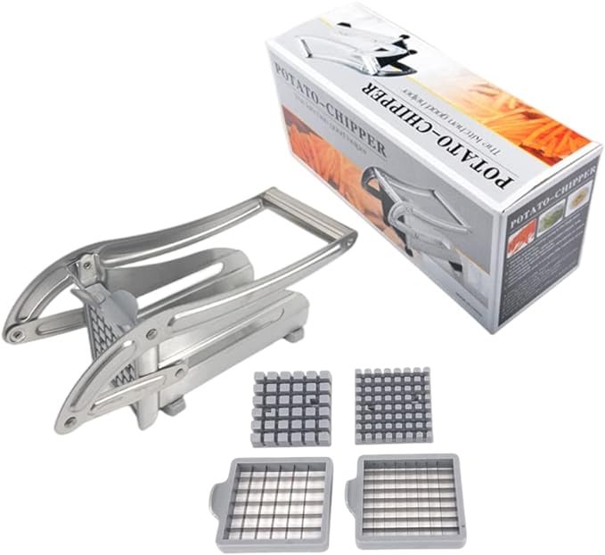 Stainless Steel Potato Chipper French Fries Cutting Machine for Carrot Cucumber Slicer Cutter Shredder - Image 8