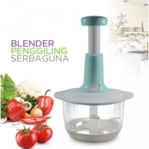 Manual Food Chopper, Multifunctional Vegetable Cutter, Speedy Chopper, Hand Press Manual Speedy Chopper, Multifunctional Vegetable Cutter - 2L