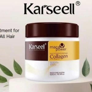 Karsell hair mask | Collagen Hair Treatment Deep Repair Conditioning Argan Oil Collagen Mask - 500ml