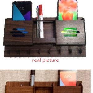 Mobile holder+ keys hanger MDF wood material