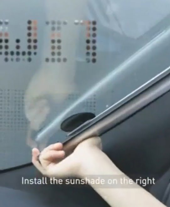 Car Windshield Front Screen Auto Retractable Folding Curtain Suitable For All Cars - Image 5