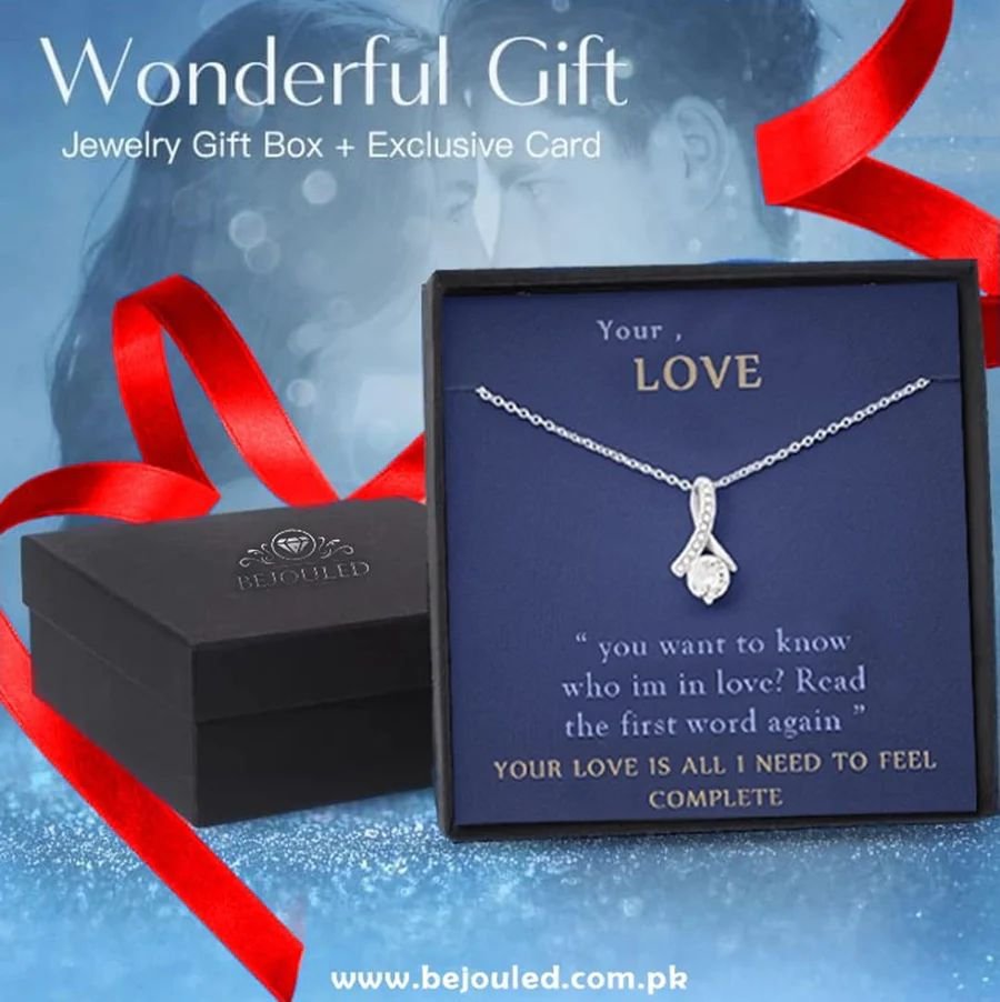 Sterling Silver Diamond Twist Pendant For Wifefiance - Image 4