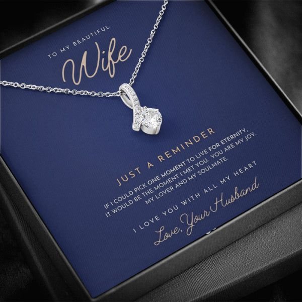 Sterling Silver Diamond Twist Pendant For Wifefiance - Image 6