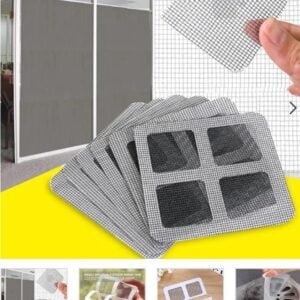 Multifunctional Sticker Drainer Netfor bathroom, kitchen etc | Window Screen Repair Patches for Door Window Screen Covering up Holes DIY Repairment