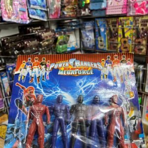 Pack of 5 power rangers for kids