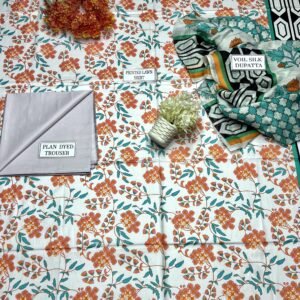 Alkaram Lawn 3 PIECES (Suite Code: 131  )