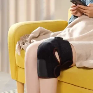 knee massager chargeable | Stress Relief Vibration Knee, Arm, Leg Massager Rechargeable Heating Pad, for Knee Pain Relief