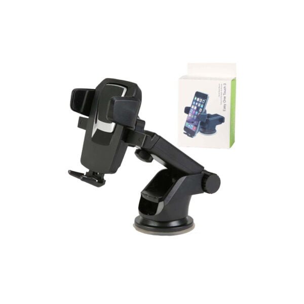 Easy One Touch Mobile Holder Car & Desk Mount / Car Phone Holder Mobile Phone Holder Stand in Car - Image 2