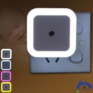 Automatic led night light Eu Us Plug in nightlight Smart Sensor Dusk To Dawn mini sensor control led night light lamp